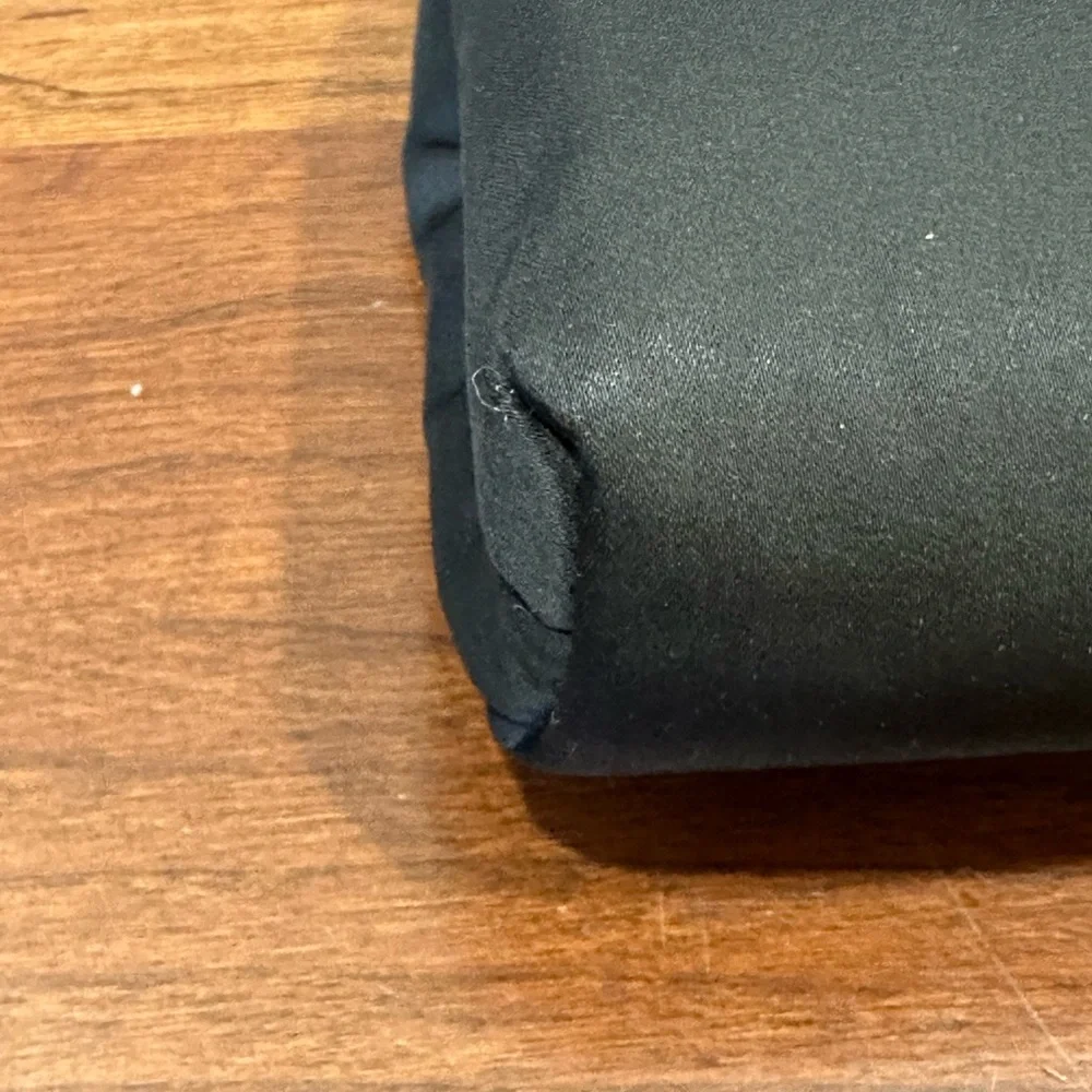 🌟HP🌟VTG 1950s-60s H&L (Harry Levine) Black Satin & Rhinestone Evening Bag Set - Picture 13 of 16